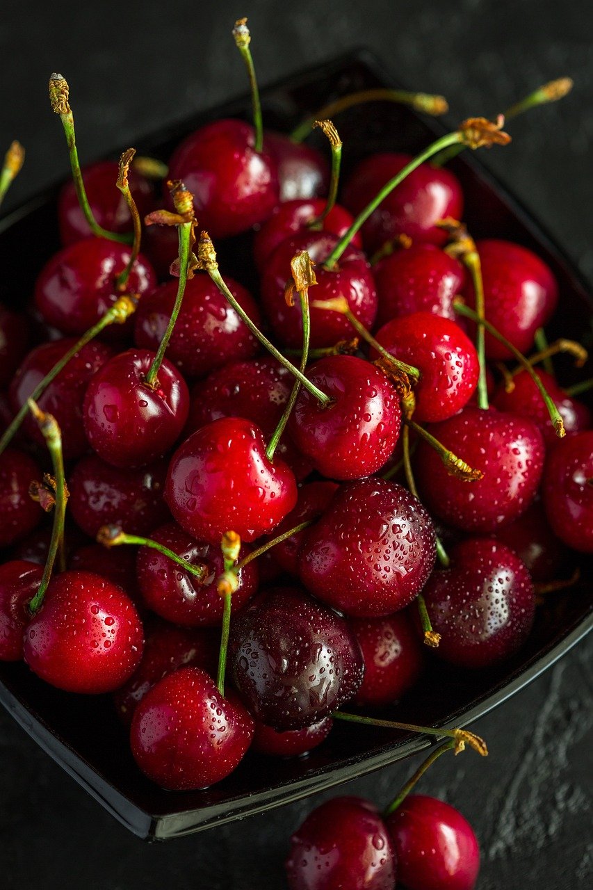 cherry, berry, food, fresh, tasty, ripe, red, fruit, sweet, harvest, cherry, cherry, cherry, cherry, cherry